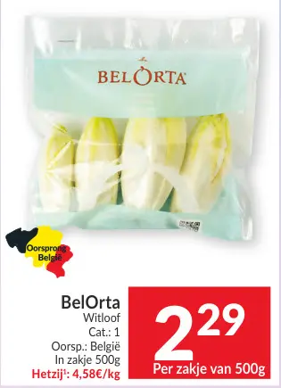 Promotie: Witloof