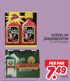 Flügel of Jägermeister