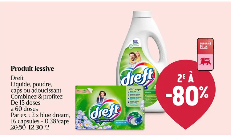 Offre: Lessive | Caps | 4 In 1 | Regular