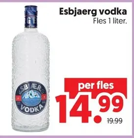 Aanbieding: Esbjaerg vodka