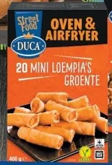 Aanbieding: 20 mini loempia's groente