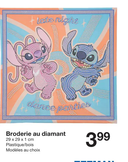Offre: Broderie au diamant