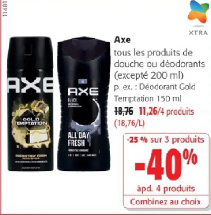 Offre: Axe