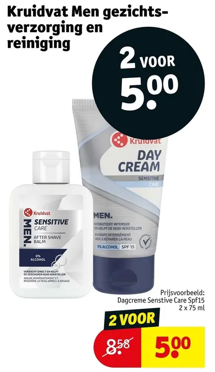 Aanbieding: Men gezichtsverzorging en reiniging