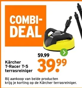 Aanbieding: T-Racer T-5 terrasreiniger