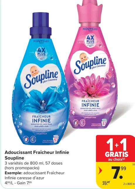 Offre: Adoucissant Fraîcheur Infinie