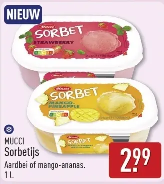Aanbieding: Sorbetijs