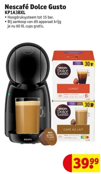 Promotie: Nescafé Dolce Gusto KP1A3BXL