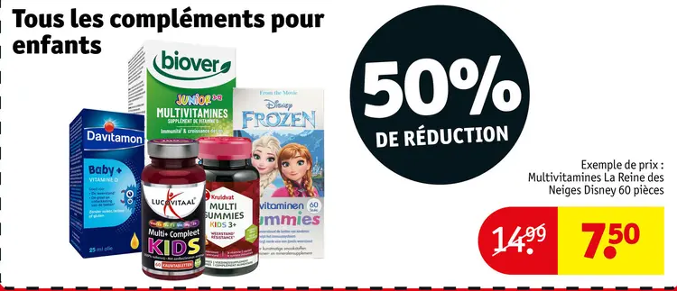 Offre: Tous les compléments pour enfants