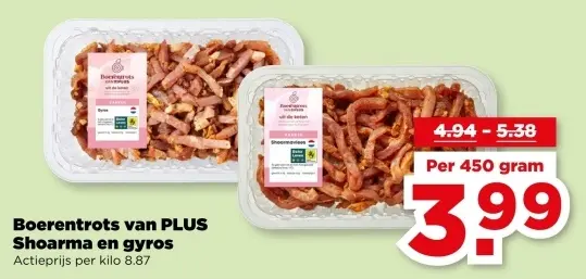 Shoarma en gyros