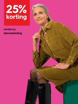 Aanbieding: corduroy dameskleding