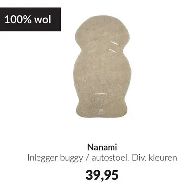 Aanbieding: Inlegger buggy / autostoel