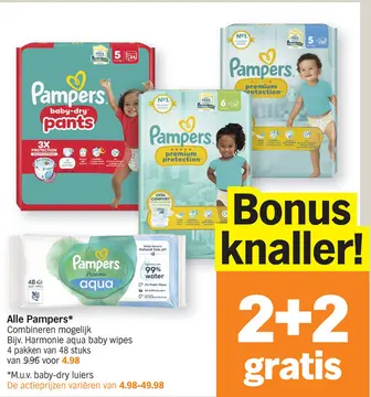 Aanbieding: Alle Pampers*