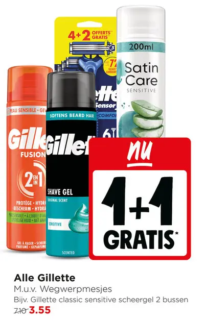 Aanbieding: Gillette