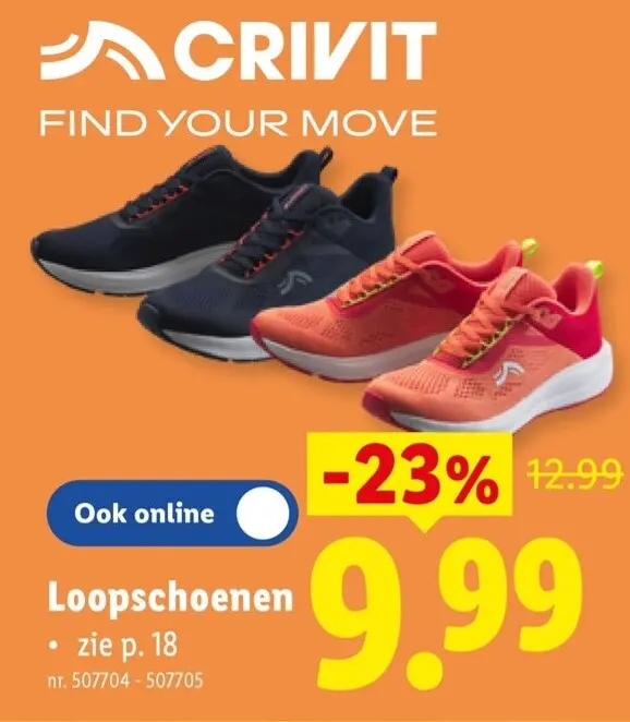 Promotie: Loopschoenen