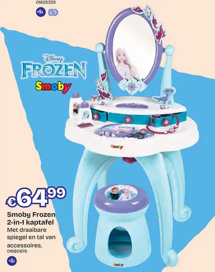 Aanbieding: Frozen 2-in-1 kaptafel