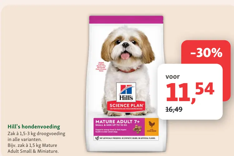 Aanbieding: Hill's hondenvoeding