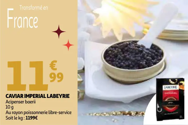 Promotie: Caviar imperial