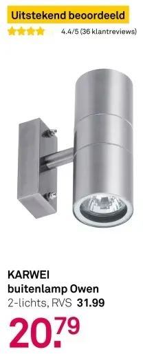 Aanbieding: Buitenlamp Owen