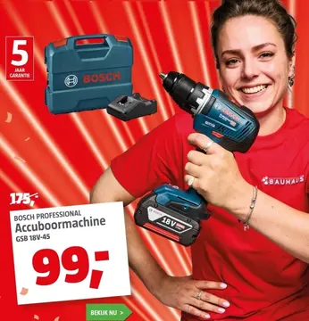 Aanbieding: Accuboormachine