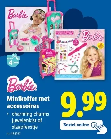 Aanbieding: Minikoffer met accessoires