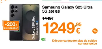 Offre: Samsung Galaxy S25 Ultra