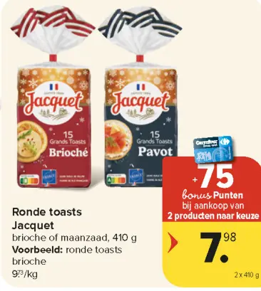 Aanbieding: Ronde toasts