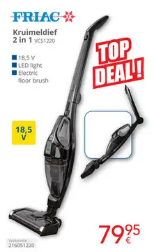 Promotie: Kruimeldief 2 in 1 VCS1220