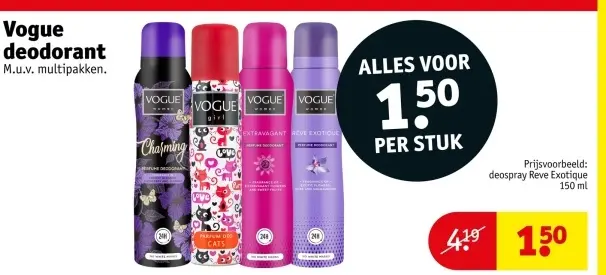 Aanbieding: Deodorant