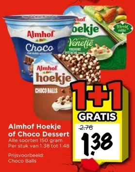 Hoekje of Choco Dessert