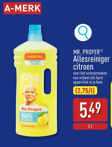 Promotie: Mr. Proper Allesreiniger citroen