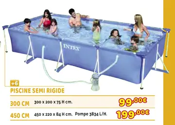 Offre: PISCINE SEMI RIGIDE