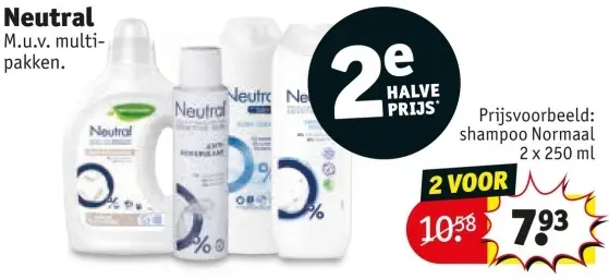 Aanbieding: shampoo Normaal