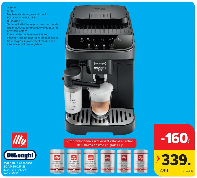 Offre: Machine à espresso ECAM290.51.B