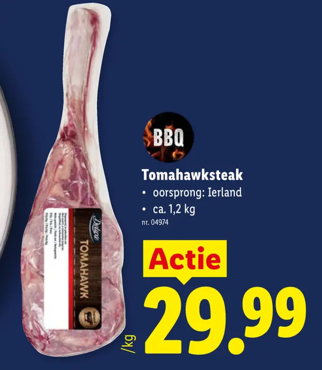 Promotie: Tomahawksteak