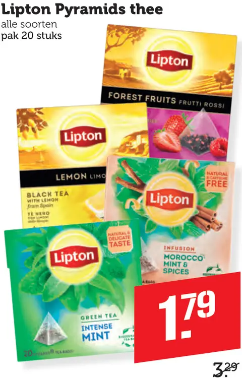 Aanbieding: Pyramids thee