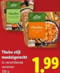 Aanbieding: Thaise stijl noedelgerecht