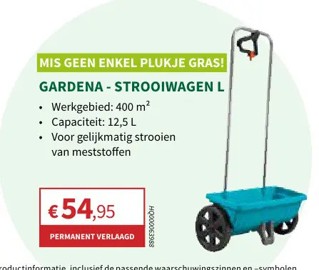 Promotie: Strooiwagen l