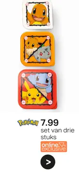 Aanbieding: Pokemon - trommel