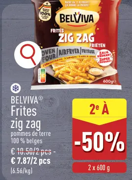 Offre: Frites zig zag