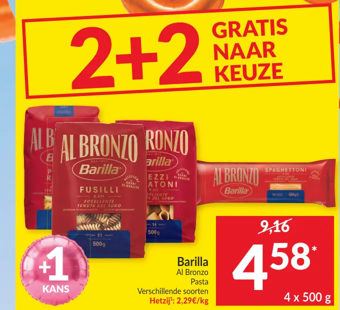 Promotie: Pasta