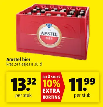 Aanbieding: Amstel bier