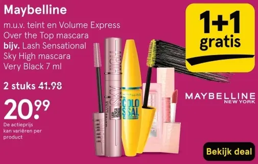 Aanbieding: Maybelline