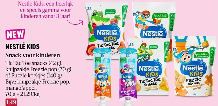 Promotie: Snack voor kinderen