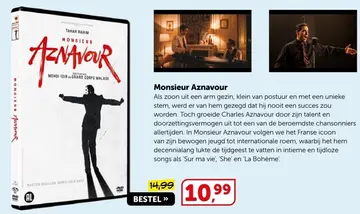 Aanbieding: Monsieur Aznavour DVD