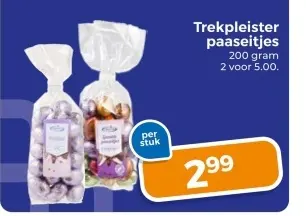 Aanbieding: Trekpleister paaseitjes