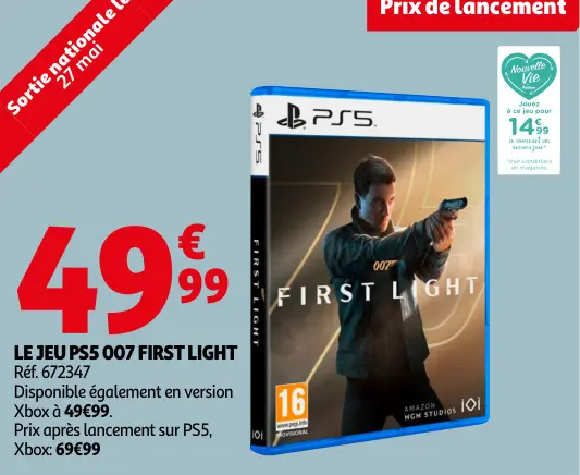 Promotie: 007 first light