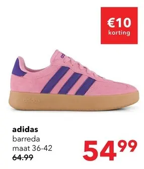 Aanbieding: Adidas Barreda dames sneakers roze