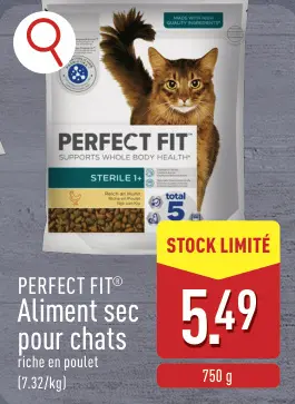 Offre: Aliment sec pour chats