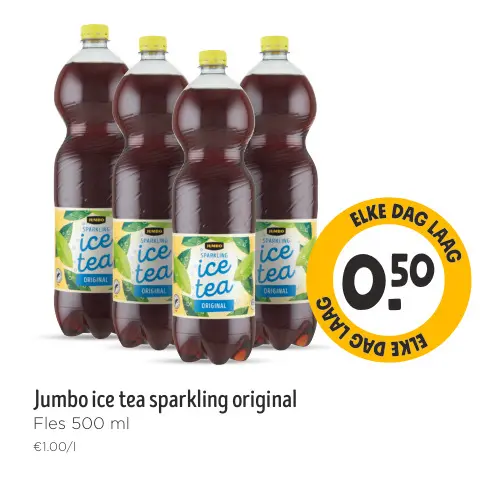 Promotie: ice tea sparkling original